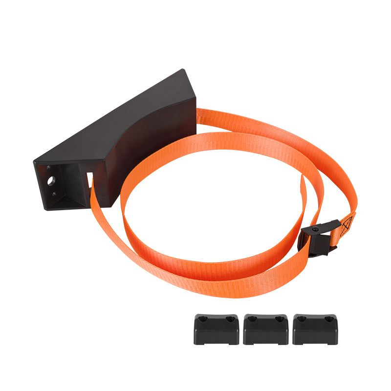 Cylinder Fixing Bracket | Wall Mount Gas Tank Holder with 1.5M Nylon Strap
