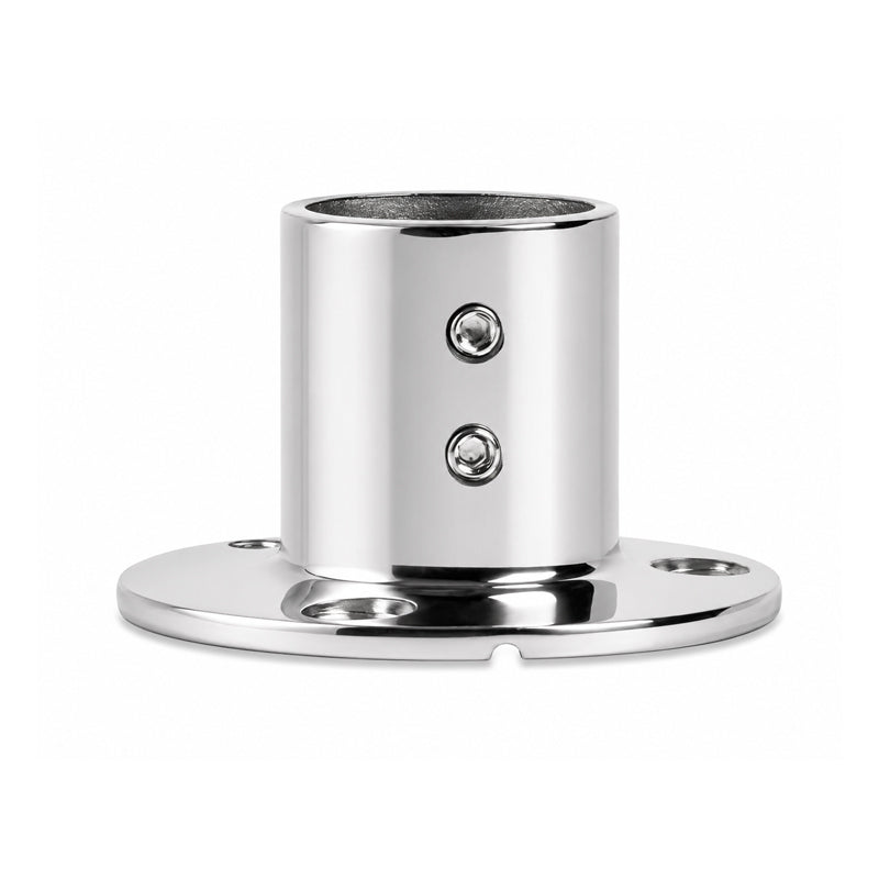 316 Stainless Steel Tube Base Flange – Round & Square Base