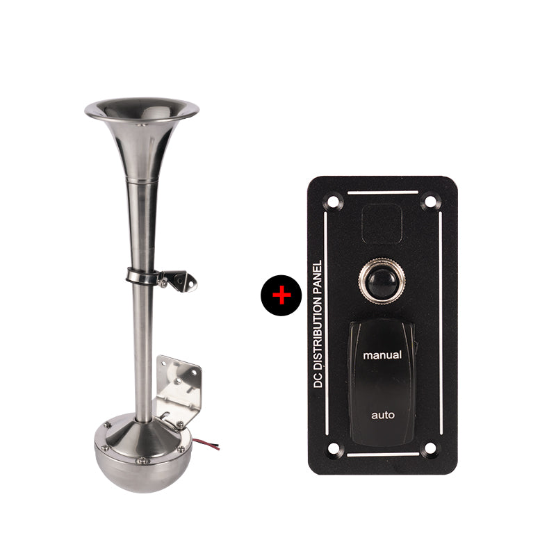 304 Stainless Steel Marine Electric Horn – Single/Dual Trumpet