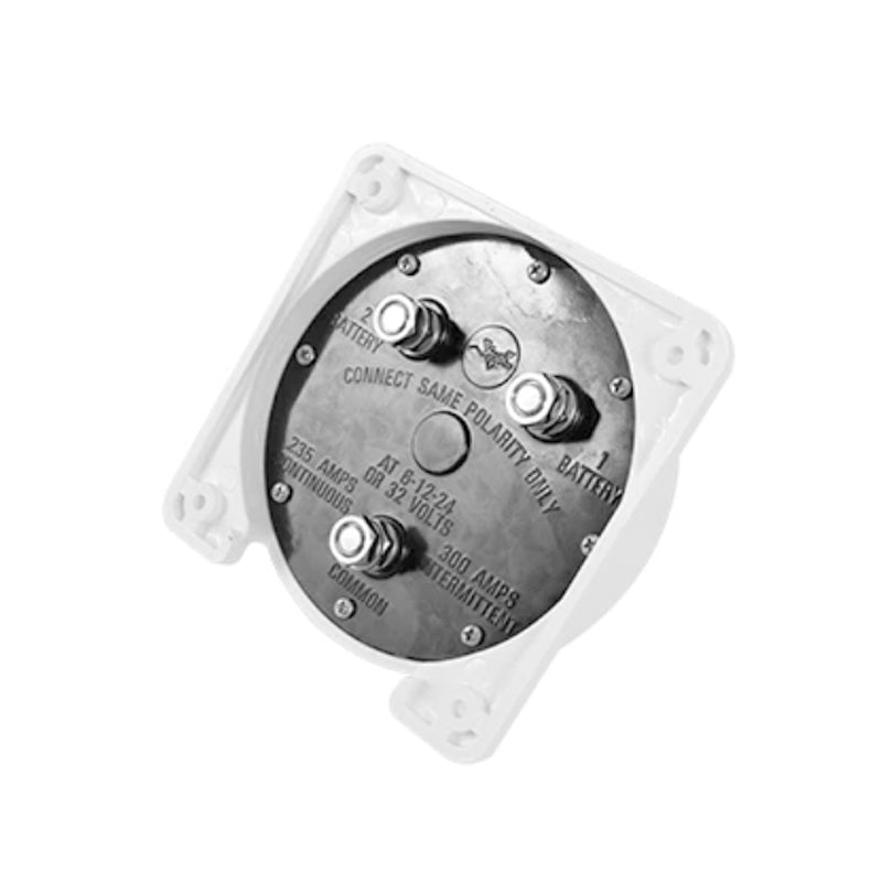 Marine Battery Switch Selector – 1-2-Both-Off Rotary Disconnect Switch for Boat & RV