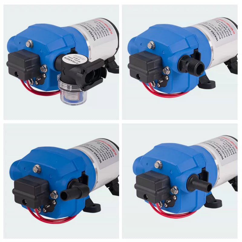 12V/24V Self-Priming Water Pump with Smart Auto Pressure Switch