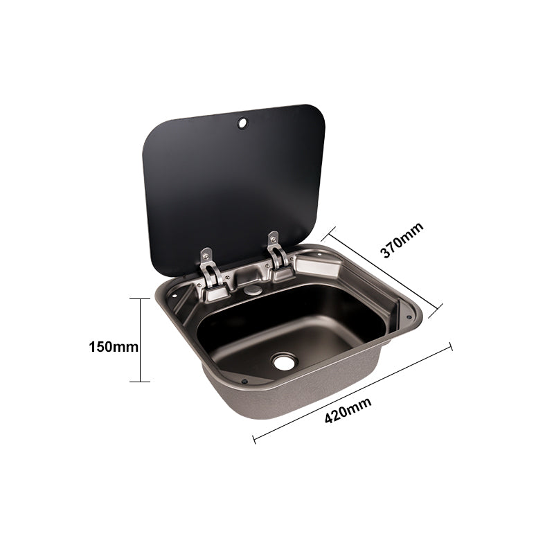 RV Camper Nano-Coated 304 Stainless Steel Sink