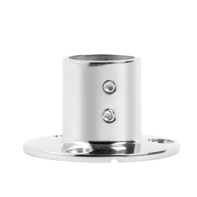 316 Stainless Steel Tube Base Flange – Round & Square Base