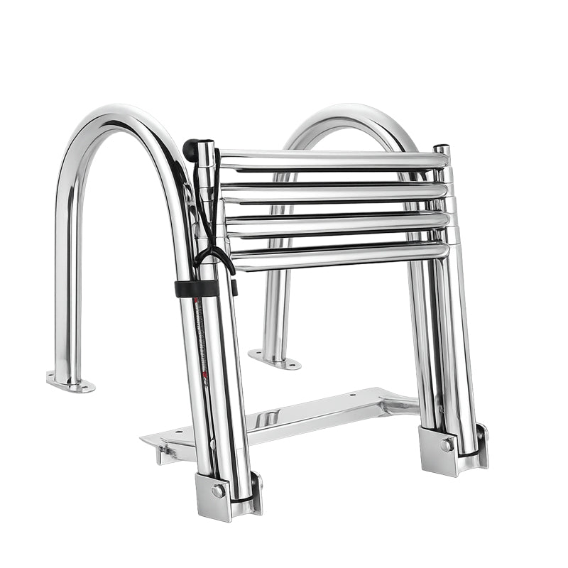 Stainless Steel Boat Swim Ladder – 3 & 4 Step | Telescoping, Folding & Under-Platform