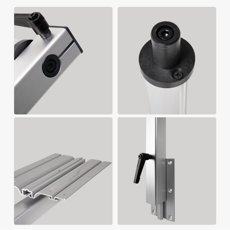 RV Folding Table Leg with 360° Swivel – Adjustable Height, Quick Release, Aluminum Alloy