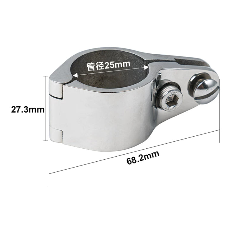 Marine Bimini Top Fittings Kit – 316 SS Slide Cap, Slide Socket, Deck Mount, Pin Mount
