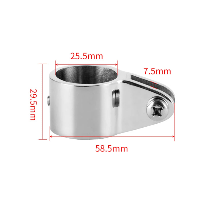 Marine Bimini Top Fittings Kit – 316 SS Slide Cap, Slide Socket, Deck Mount, Pin Mount