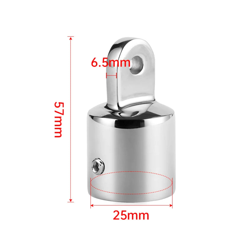 Marine Bimini Top Fittings Kit – 316 SS Slide Cap, Slide Socket, Deck Mount, Pin Mount