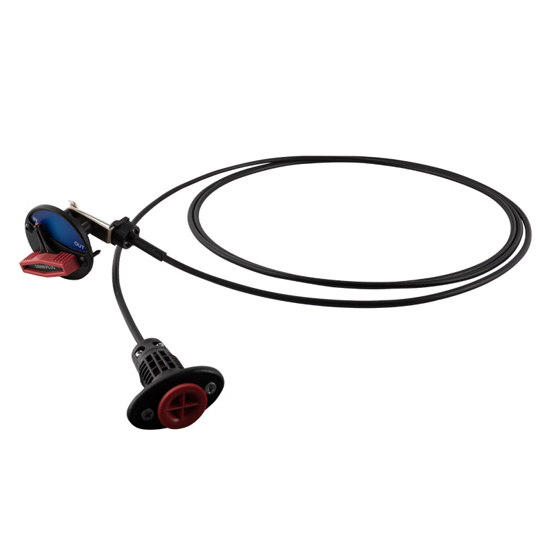 Remote Drain Plug System for Boat Livewell & Bilge Drain