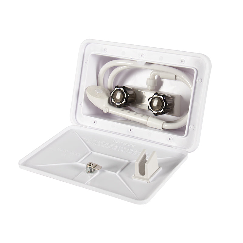 RV Shower Faucet Valve - Hot & Cold Dual Control