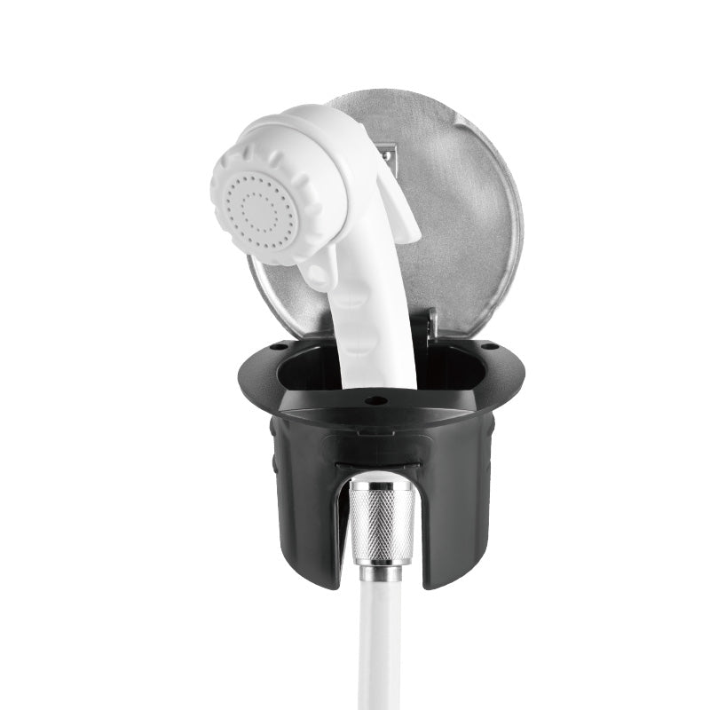 Marine Boat & RV Flush-Mount Shower Kit