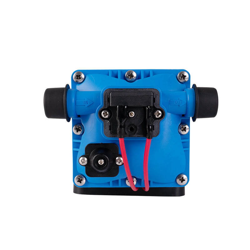 DC Diaphragm Water Pump – 12V/24V Self-Priming, Bypass Return, Dry-Run Safe