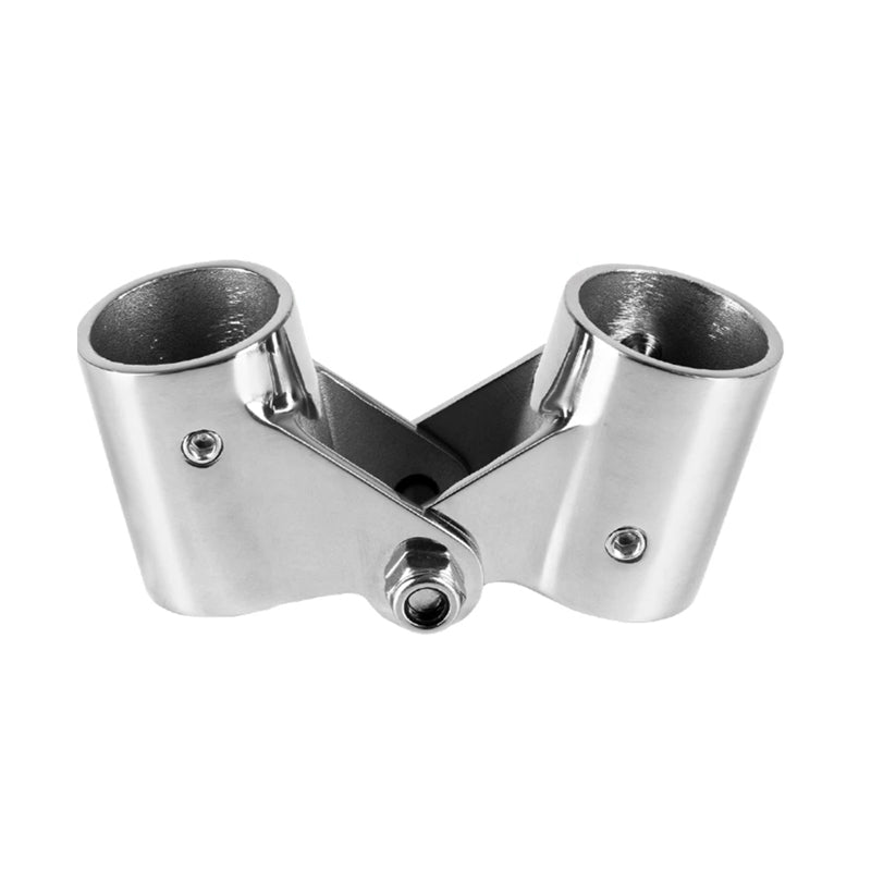316 Stainless Steel 180° Swivel Tube Connector – Marine Bimini & Rail Fitting