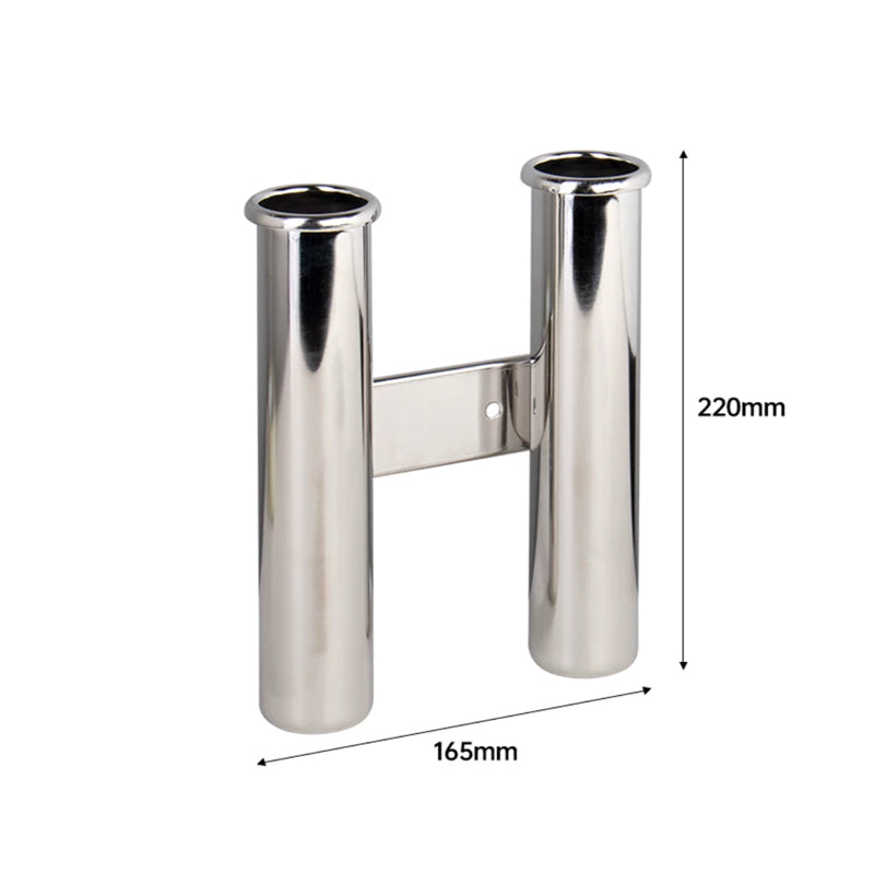316 Stainless Steel Fishing Rod Holder – 3/4/5/6 Rod Rack for Boats