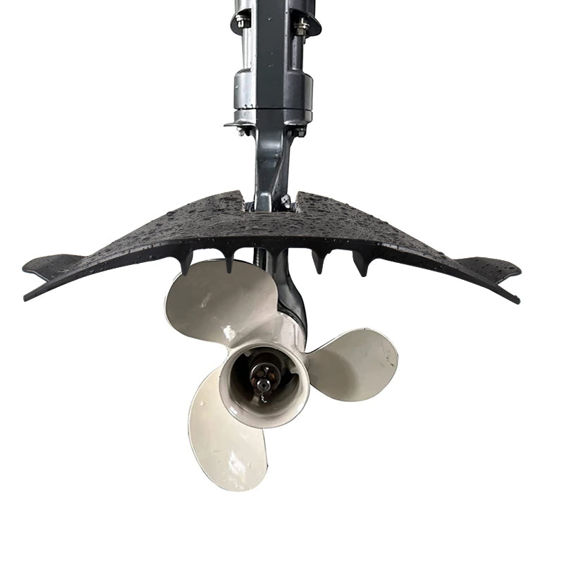 Outboard Motor Hydrofoil Stabilizer