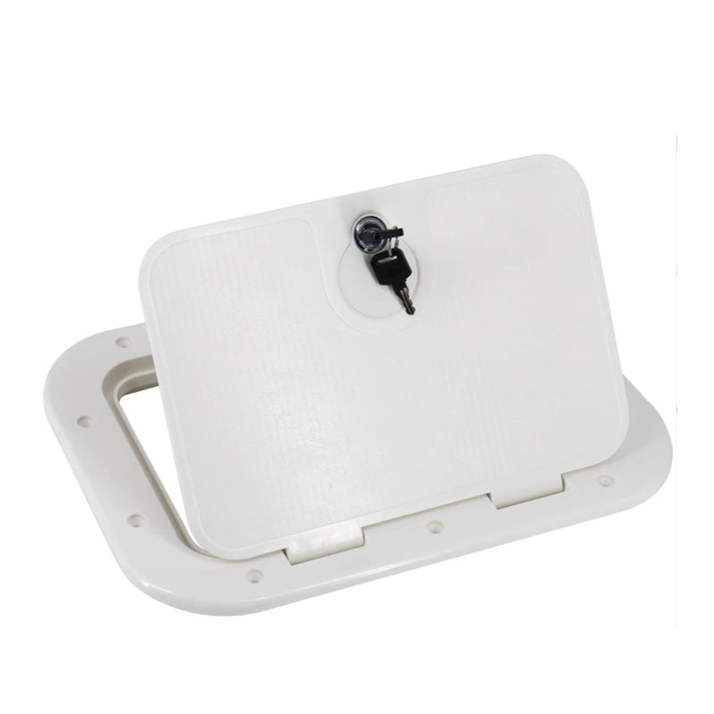 Marine ABS Deck Hatch Cover – Waterproof, Non-Slip, 360° Twist Latch