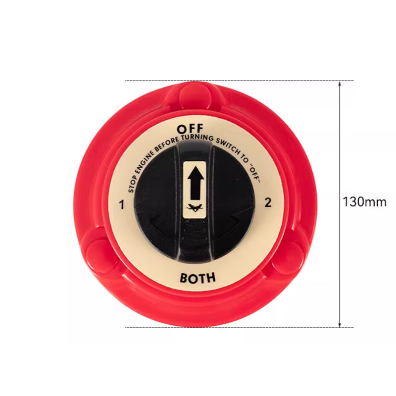 4-Position Dual Battery Selector Switch