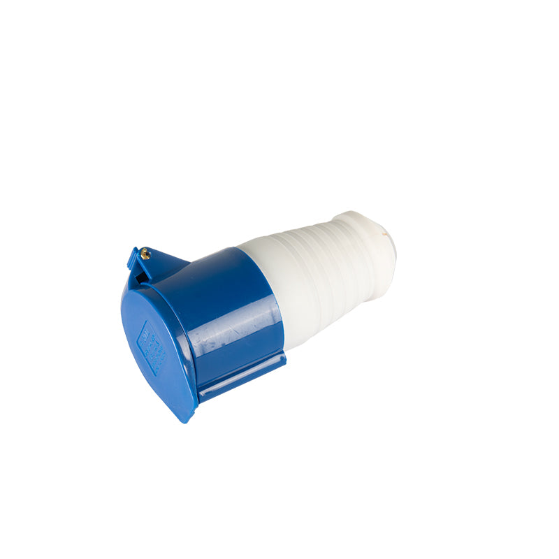 RV Shore Power Inlet Socket with Magnetic Cover | IP44 Weatherproof | 16A / 32A