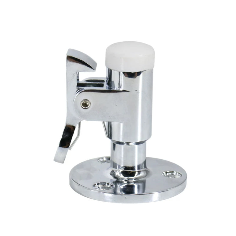 Marine Stainless Steel Door Stop – Boat Cabin Door Holder with Rubber Buffer