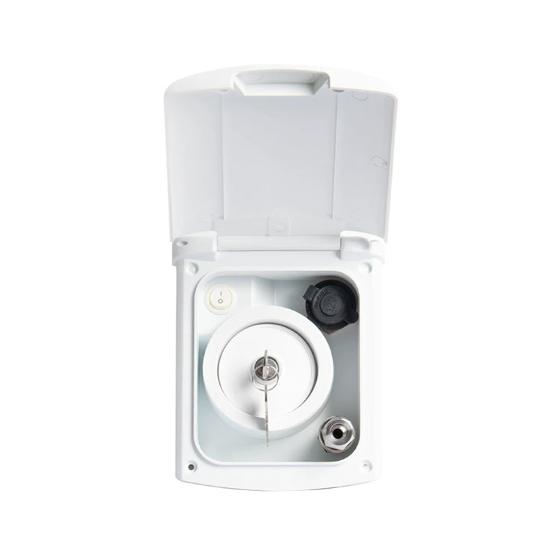 RV Water Fill Port – Locking Magnetic Lid