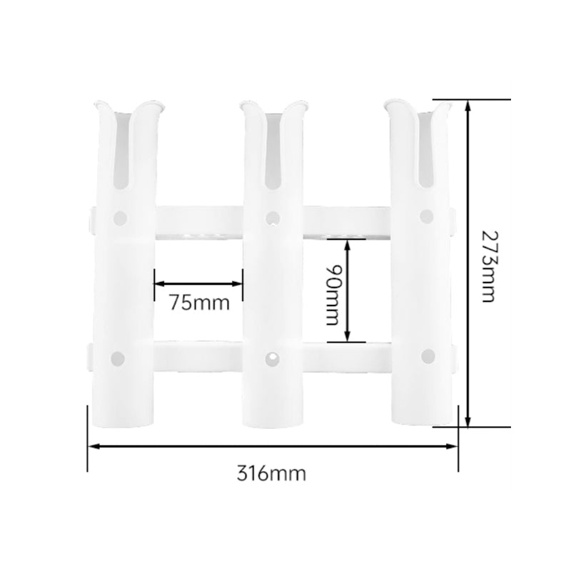 ABS Boat Fishing Rod Holder