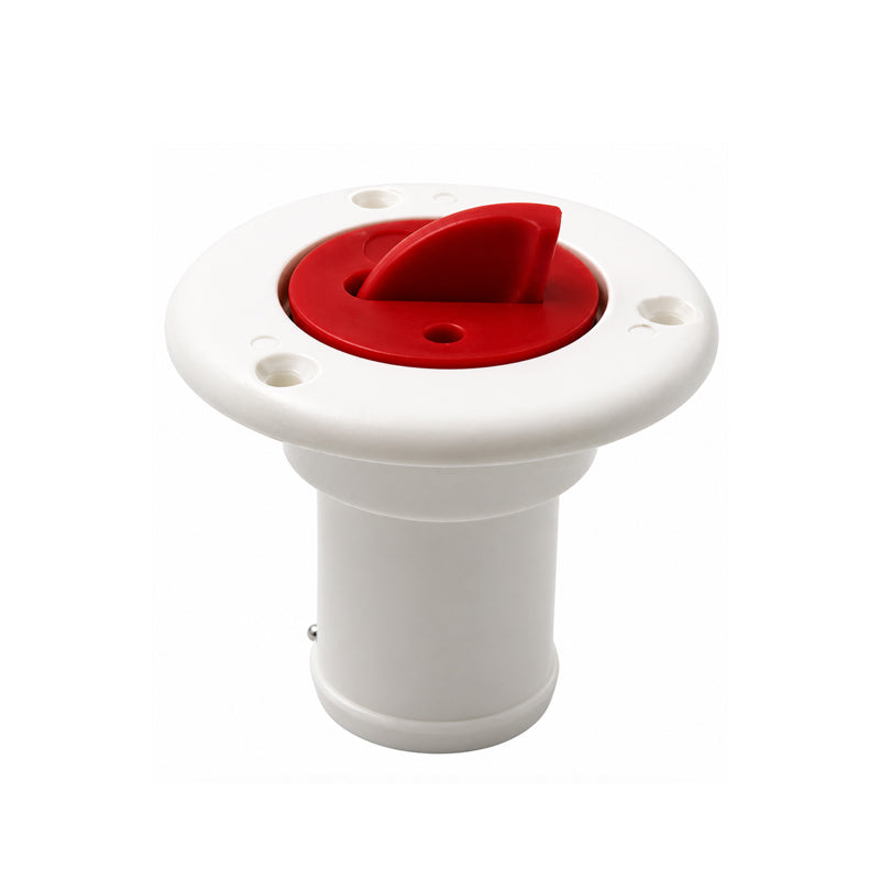Marine Deck Fill Cap – Boat Water & Fuel Hatch Cover with Stainless Steel Chain