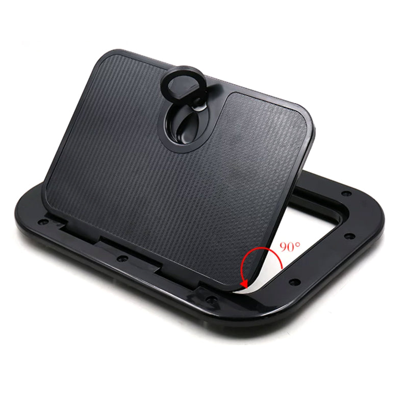 Marine ABS Deck Hatch Cover – Waterproof, Non-Slip, 360° Twist Latch