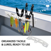 ABS Wall-Mount Fishing Lure Rack for Boats — Tackle Organizer & Hook Holder | Product image 3