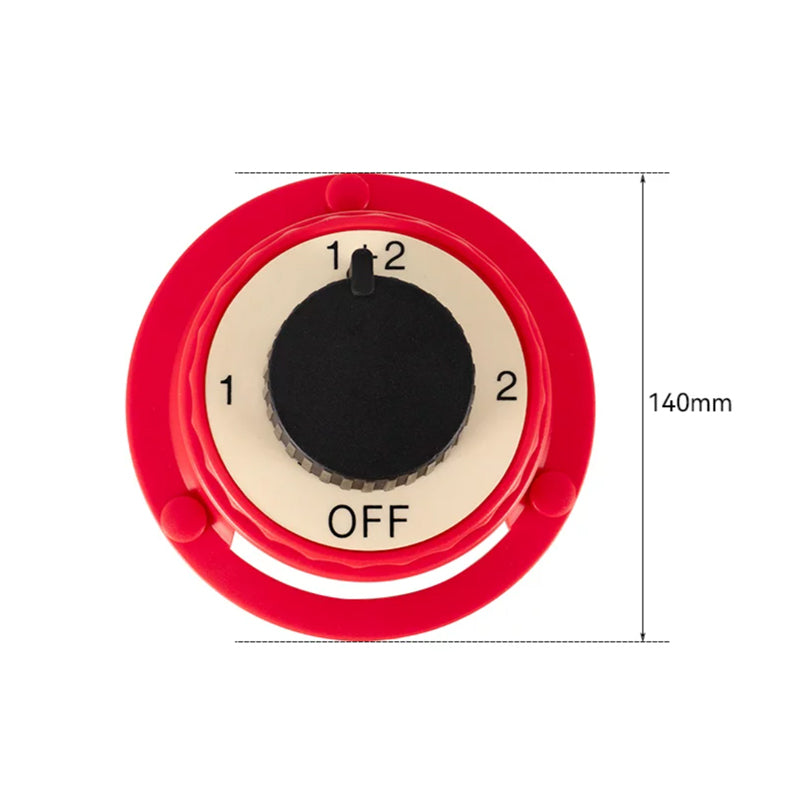4-Position Dual Battery Selector Switch