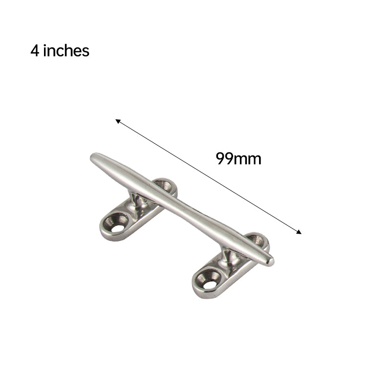 316 Stainless Steel Boat Cleat – Mirror Polished