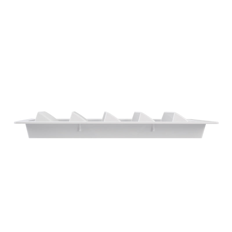 Marine Louvered Vent Cover – 5-Slot ABS