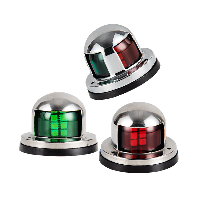 Marine LED Navigation Light – Red & Green Bow Light for Boat Yacht