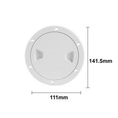 Marine Round Access Hatch with Airtight O-Ring Seal (4"/6"/8")