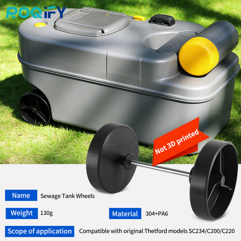 Replacement Sewage Tank Wheels