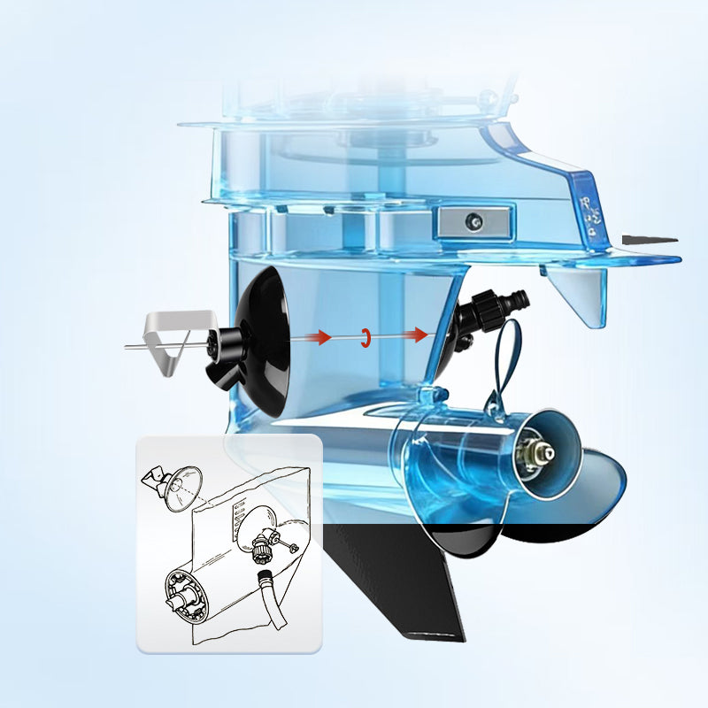 Outboard Motor Flusher Clamp