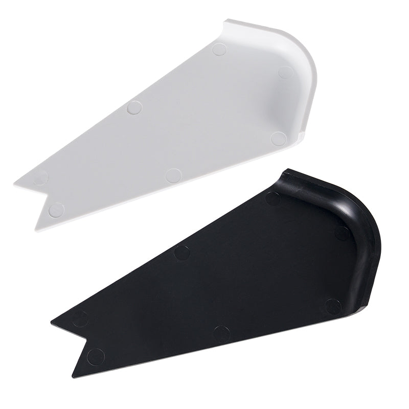 RV Slide-Out Corner Guard - ABS Anti-Aging UV Resistant Protective Cover for Camper Trailer Motorhome
