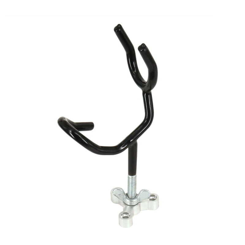 Stainless Steel Fishing Rod Holder – Rubber Coated, Aluminum Base