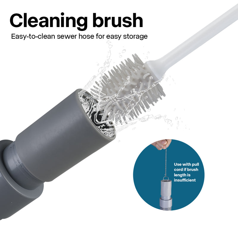 Flexible RV Sewer Hose Kit with Adapters — Camper Waste Water Drainage Set | Product image 6