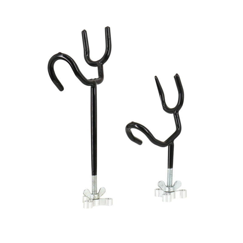 Stainless Steel Fishing Rod Holder – Rubber Coated, Aluminum Base