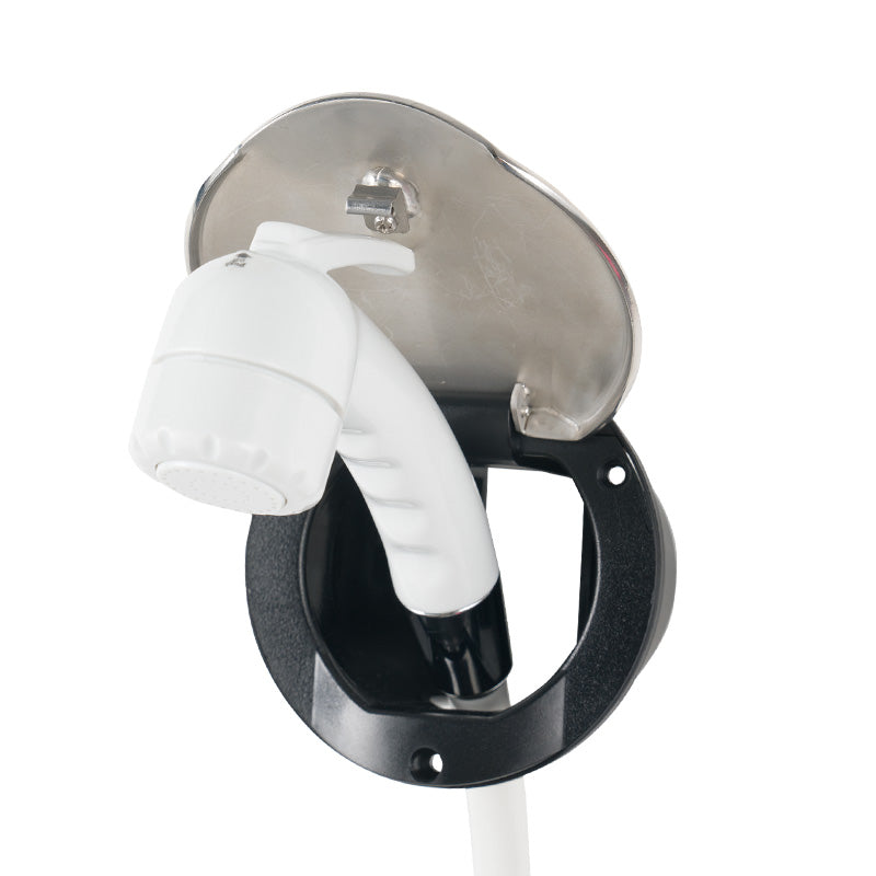Marine Boat & RV Flush-Mount Shower Kit