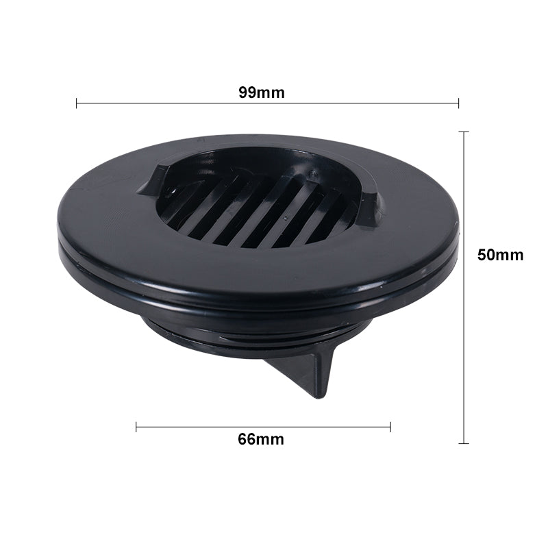 Marine Deck Drain Plug - Livewell Cockpit Threaded Drain Fitting