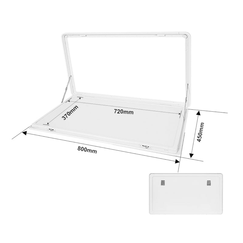 RV Exterior Folding Table