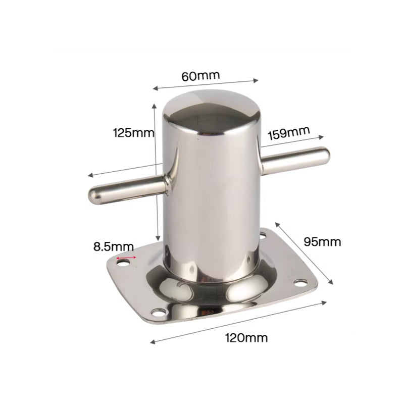 316 Stainless Steel Boat Mooring Bollard