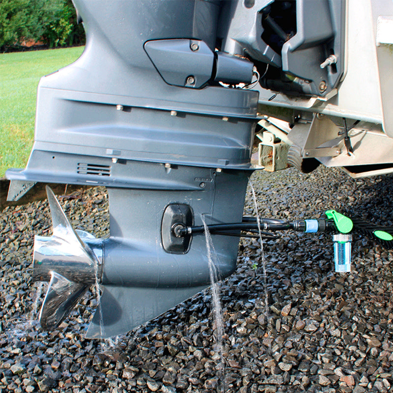 Outboard Boat Motor Flushing Muffs