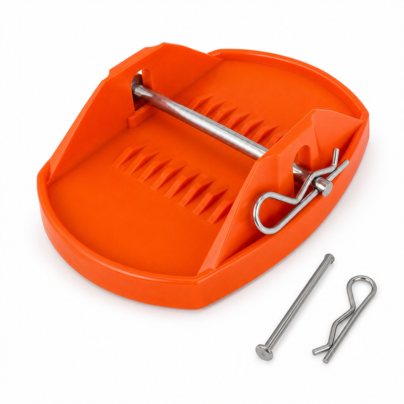 RV Stabilizer Jack Pads 4-Pack with Locking Pin
