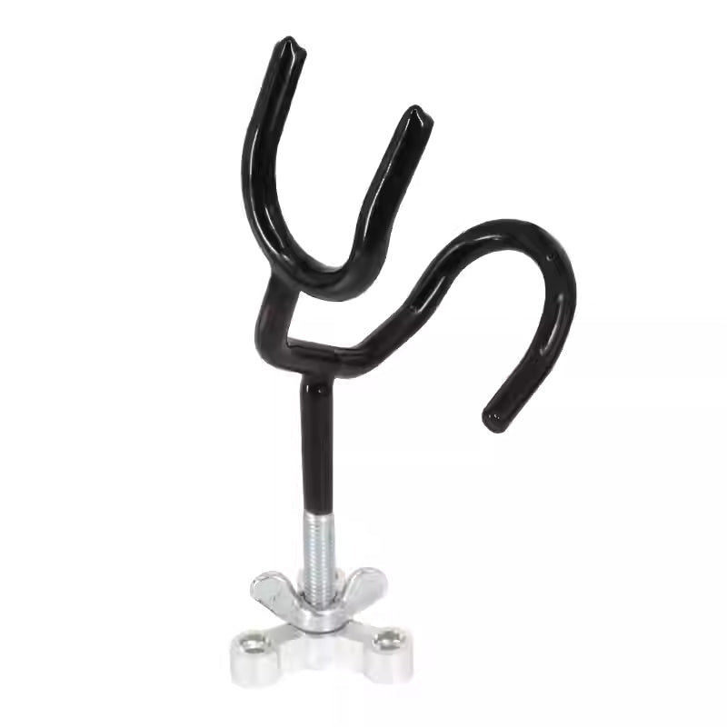 Stainless Steel Fishing Rod Holder – Rubber Coated, Aluminum Base