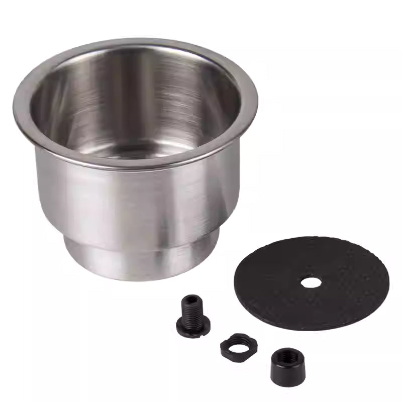 304 Stainless Steel Flush Mount Cup Holder