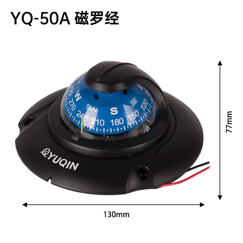 Flush Mount Marine Navigation Compass with Illumination