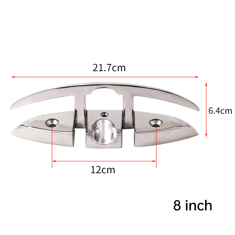 316 Stainless Steel Fold-Down Boat Cleat