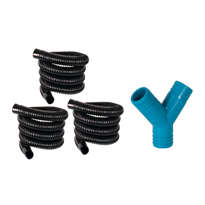 1100GPH Bilge Pump Discharge Hose Kit – EVA Flexible Hose with Check Valve | 29mm